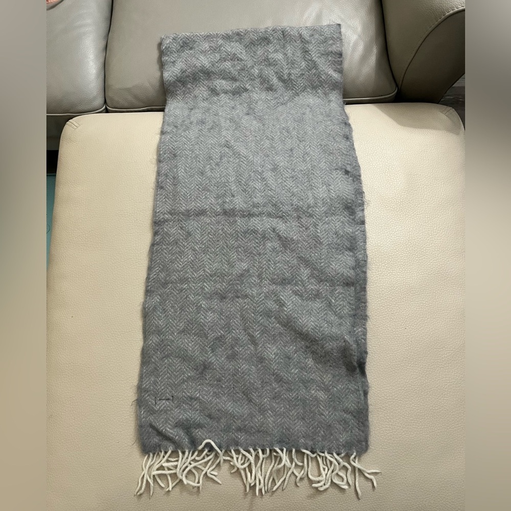 NWOT - J Crew Mohair Wool Blended Long Scarf - Made in Italy